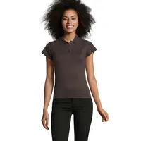 Tricou polo damă Sol's Prescott 170 personalizat, dark grey
