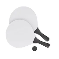 Set tenis plajă personalizat, negru