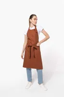 Șorț Kariban Cotton Without Pocket personalizat, pe model