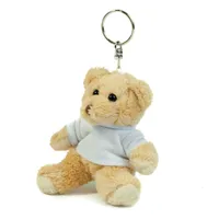 Jucărie de pluș Mumbles Binx Bear Magnet & Keyring personalizat, natural