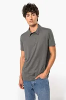 Tricou polo bărbați Kariban Short Sleeved Jersey personalizat, pe model