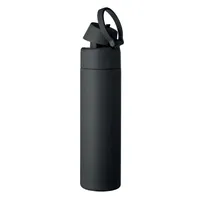 Sticlă cu perete simplu 650 ml personalizată, vedere detaliu