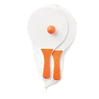 Set mic de tenis de plajă personalizat, portocaliu