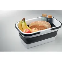 Coș de picnic pliabil personalizat, vedere detaliu