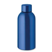Sticlă cu perete simplu 500 ml personalizată, albastru