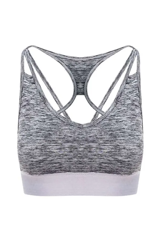 Tricou damă Just Cool Girlie Cross Back Crop Top