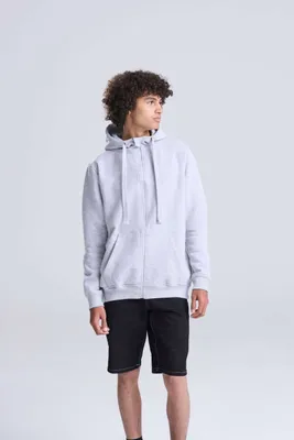 Bluză unisex Just Hoods Graduate Heavyweight Zoodie