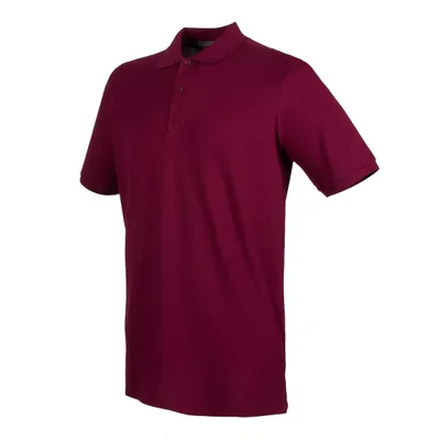 Tricou polo bărbați Henbury Micro-fine Cotton Pique personalizat