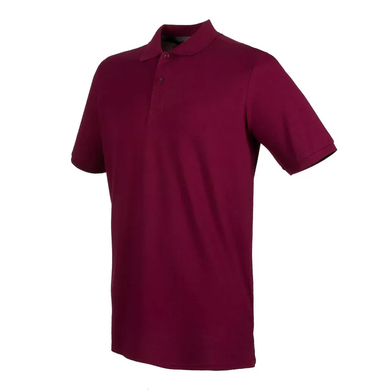 Tricou polo bărbați Henbury Micro-fine Cotton Pique personalizat, pe model