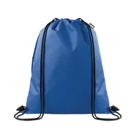 Rucsac cu șnur din RPET 420D personalizat, albastru regal