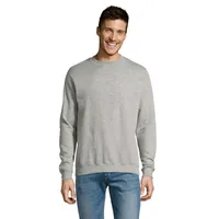 NEW SUPREME SWEATER 280g personalizat, gri melange
