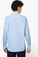 Cămașă bărbați Kariban Cotton Poplin personalizată, pe model