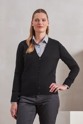 Bluză damă Premier Essential Acrylic Cardigan personalizată