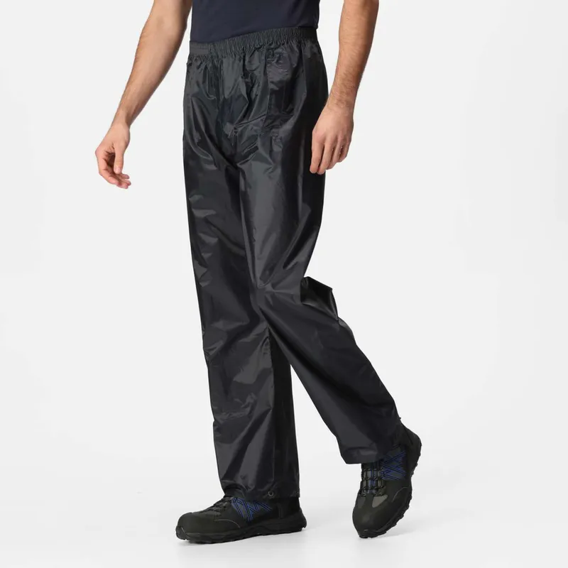 Articol de lucru Regatta Pro Stormbreak Waterproof Overtrousers personalizat, pe model