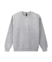 Bluză unisex Gildan Dryblend® Adult Crewneck personalizată, gri