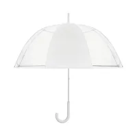 Umbrelă manuală  23 inch personalizată, alb
