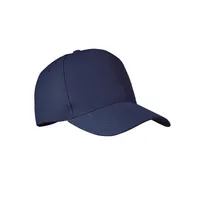 Șapcă rpet 5 panele 210gr/m² personalizată, albastru