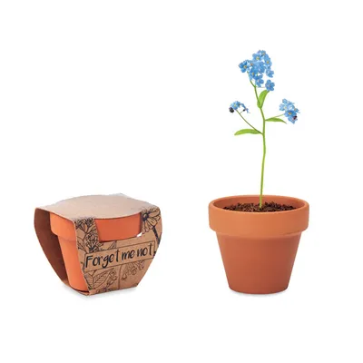 Vas teracota "nu ma uita" personalizat