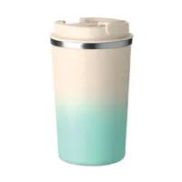 Pahar cu perete dublu 350 ml personalizat, verde mentă