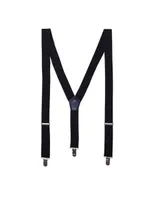 Premier Clip-on Trouser Braces/suspenders personalizat, negru