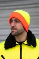 Căciulă Korntex Two-tone Knitted Hat Metz personalizată, pe model