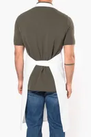 Șorț Kariban Cotton High-temperature Washable personalizat, pe model