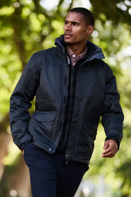 Jachetă bărbați Regatta Benson III Breathable 3 IN 1 personalizată, pe model