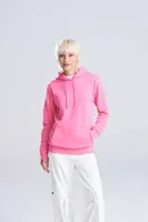 Hanorac damă Just Hoods College personalizat, pe model