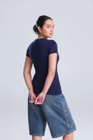 Tricou damă Ecologie Cascades Organic personalizat, pe model