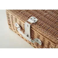 Coș picnic răchită 4 persoane personalizat