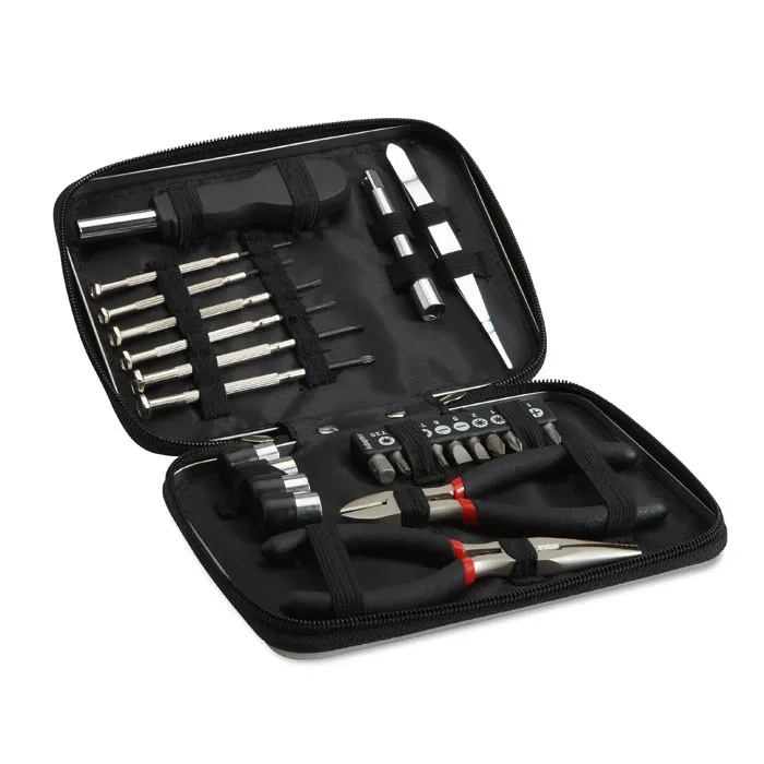 Set de scule în cutie aluminiu personalizat
