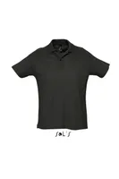 Tricou polo bărbați SOL'S Summer II personalizat, negru