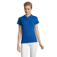 PERFECT WOMEN POLO 180g personalizat, royal blue
