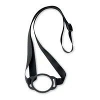 Lanyard cu suport pentru pahar personalizat, vedere detaliu