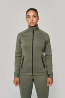 Jachetă damă Proact High Neck personalizată, pe model