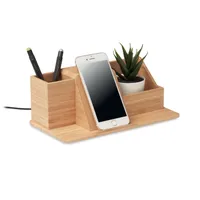 Încărcător wireless  15W personalizat, vedere lateral