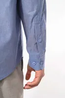 Cămașă bărbați Kariban Oxford personalizată, pe model