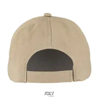BUZZ FIVE PANEL CAP 150g personalizat, vedere spate