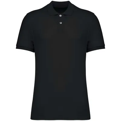 Tricou polo bărbați Native Spirit Pique personalizat, negru
