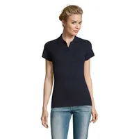 PERFECT WOMEN POLO 180g personalizat, french navy