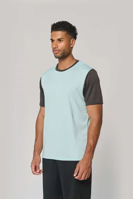Tricou unisex Proact Adults Bicolour Short-sleeved