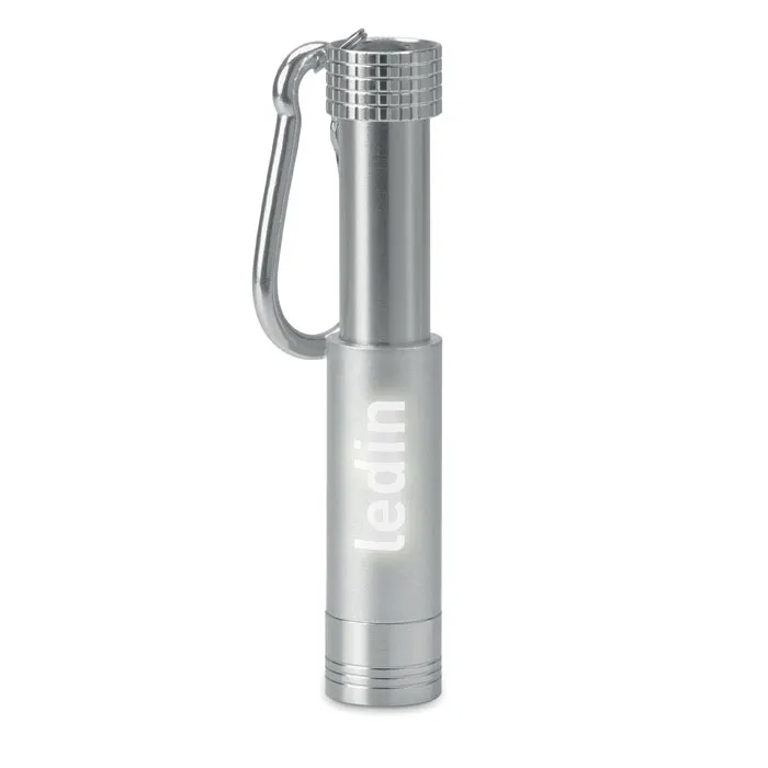 Breloc lanternă aluminiu personalizat