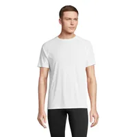 Tricou unisex Sol's Vortex Raglan personalizat, white