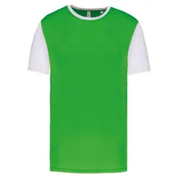 Tricou unisex Proact Adults Bicolour Short-sleeved personalizat, verde