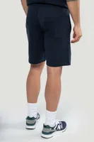 Pantaloni scurți bărbați Kariban Eco-friendly French Terry Bermuda Shorts personalizați, pe model