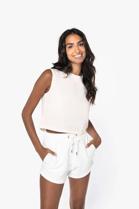 Tricou damă Native Spirit Eco-friendly Sleeveless Crop