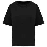 Tricou damă Native Spirit Washed Effect Oversized personalizat, negru