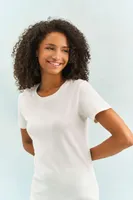 Tricou damă SOL'S Imperial Round Collar personalizat, pe model