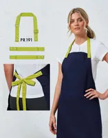 Șorț Premier Colours Swap & Pop Strap personalizat, pe model