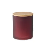 Lumânare ceară vegetală 120g personalizat, vedere spate